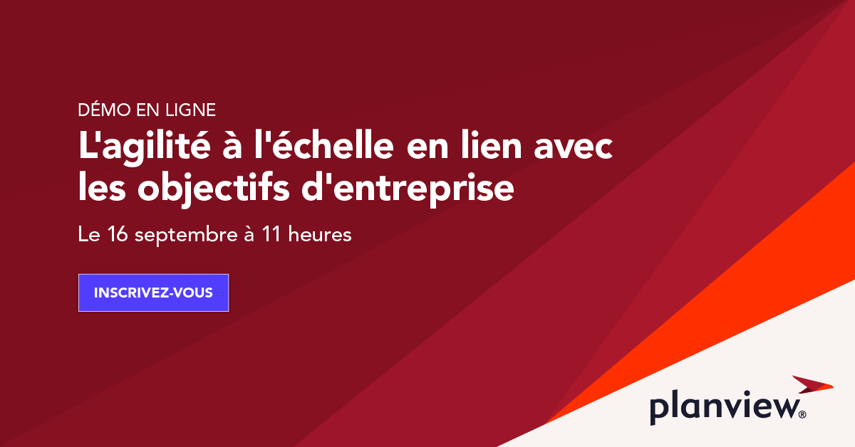 L'agilité à l'échelle en lien avec les objectifs d'entreprise
